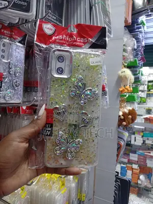 Samsung Galaxy A05, Flexible Case With Iridescent Glitter and Sequins