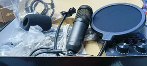New Condenser Microphone With Sound Card