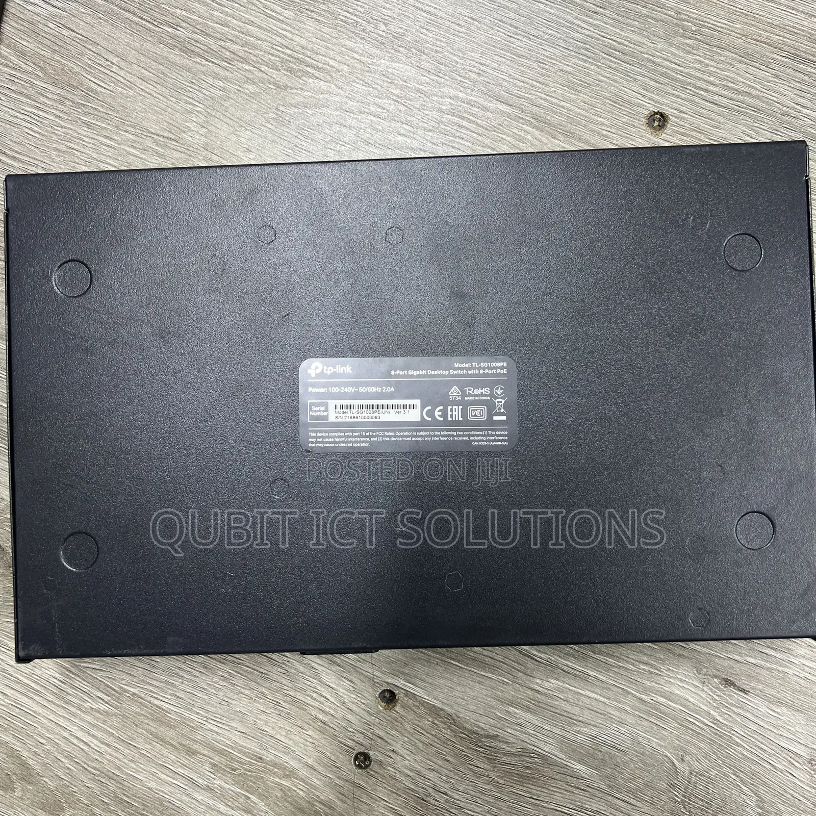 Tp-Link Poe Switch Tl-Sg1008pe