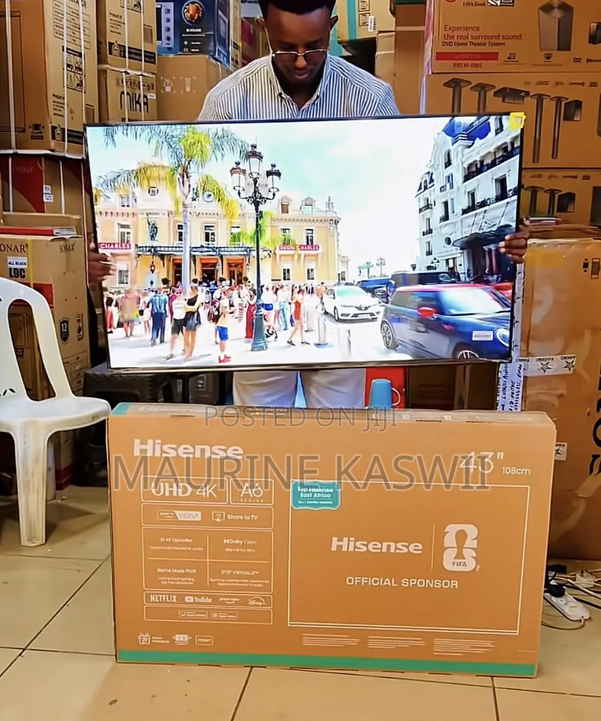 Hisense 43” Uhd Smart 43a6