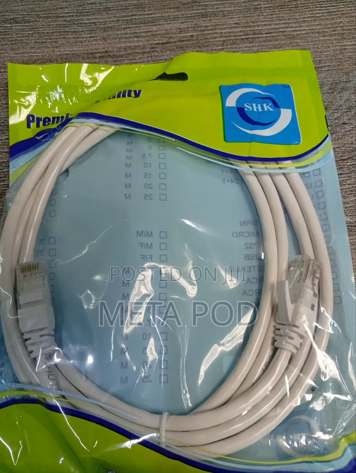 Ethernet Cable Cat6 Lan 1m