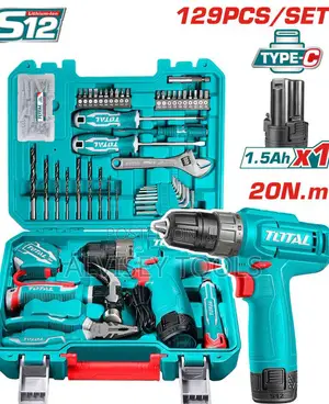 Total Thkthp11292 129 PCS Tools Set