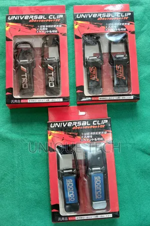 2 PCS Universal Car Bumper Clips (Branded)