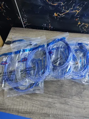 1.5blue Usb Printer Cable