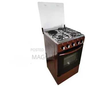 Premier Pm401 3gas and 1 Electric 4 Burner With Electric Oven