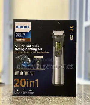 Philips Multigroom, 20-Piece All-in-One Trimmer Set With Storage Pouch