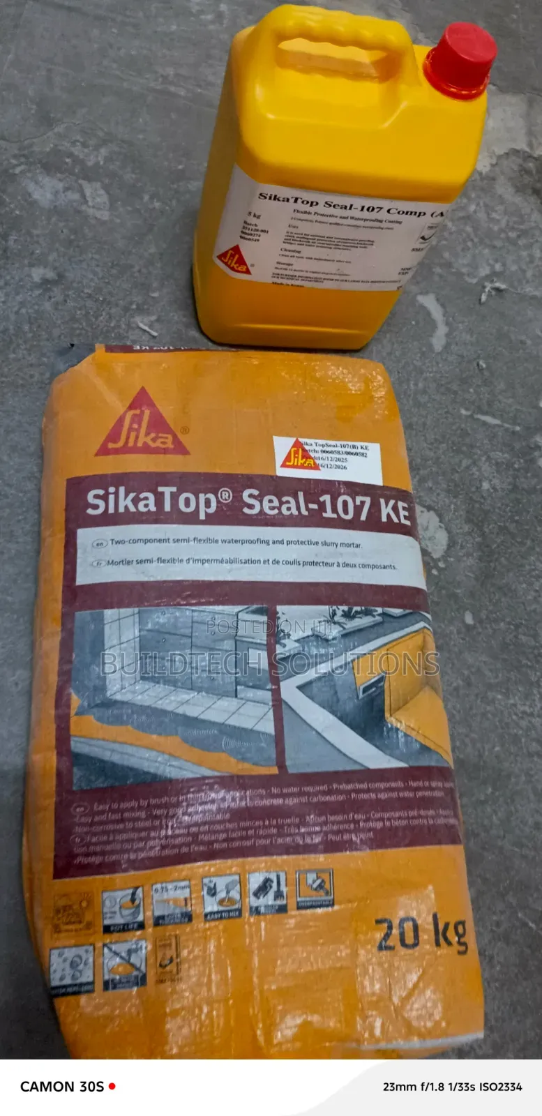 Sikatop Seal-107 – Reliable Shield for Concrete Surfaces