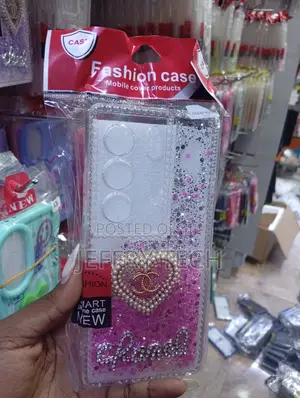 Tecno Camon 40 Silver and Purple Moving Glitter