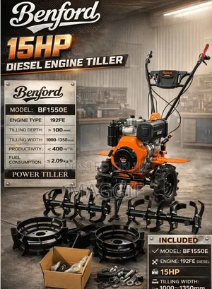 Benford 15hp Diesel Engine Tiller