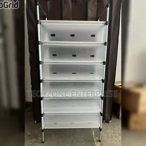 7 Layer Dustproof Shoe Rack Used in Different 