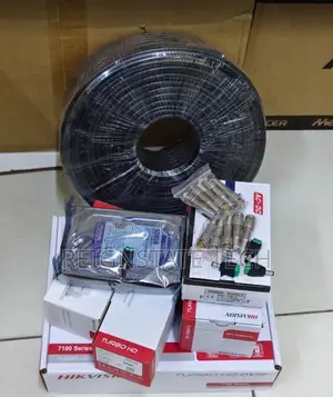 Hik Vision 4 Easy-to-Install Full Hd 1080p 2mp Complete CCTV Cameras