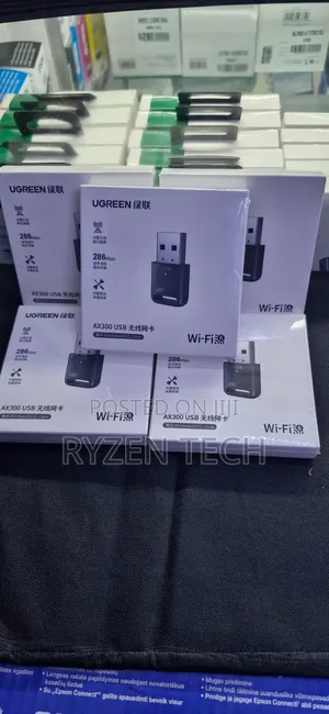 Ugreen Ax300 Usb Wifi Dongle -Upto 286 MBPS