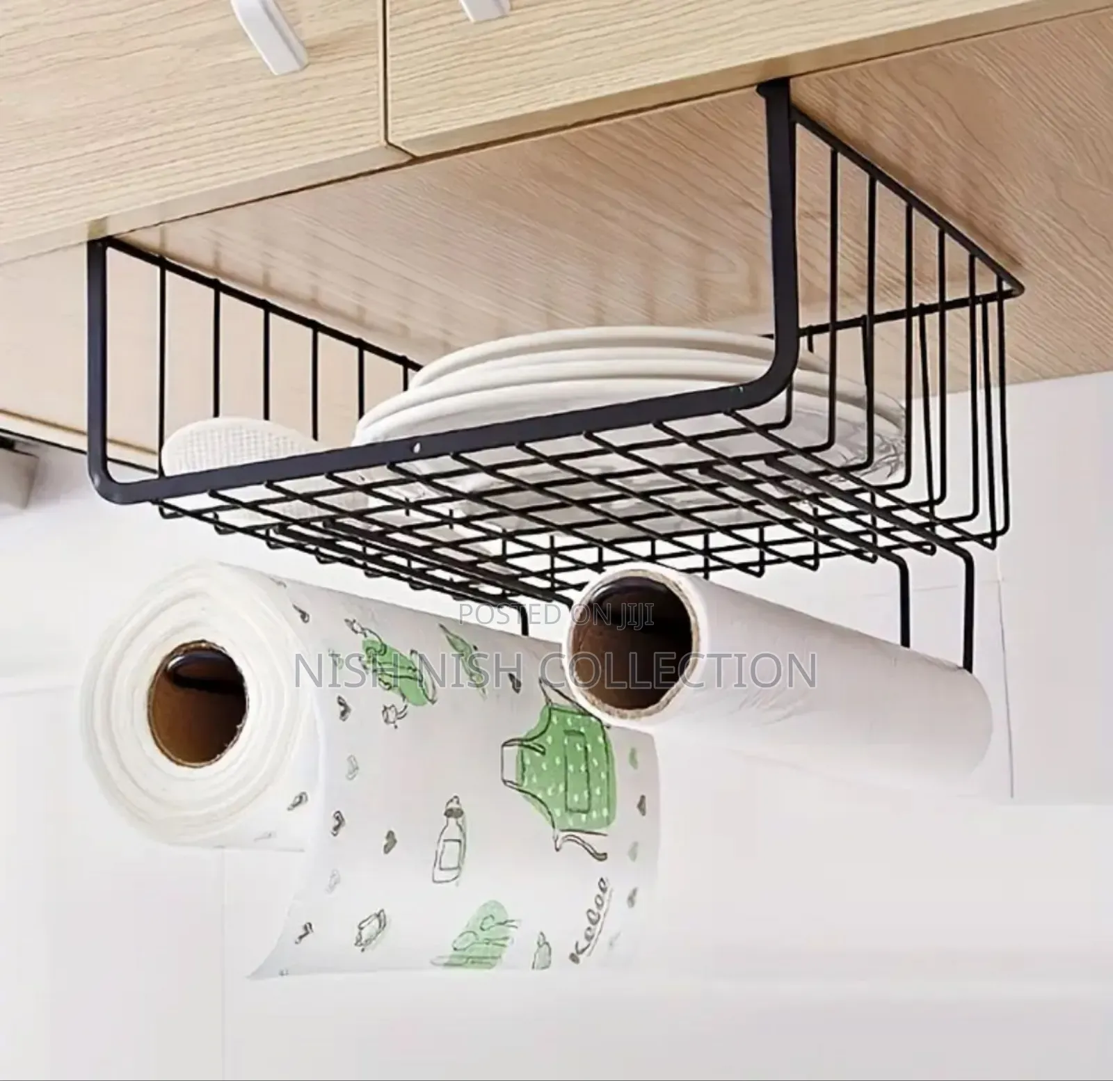 Metallic Under Shelf Rack