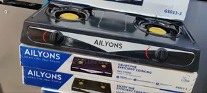 Ailyons 2 Burner Gas Stove – Stainless Steel
