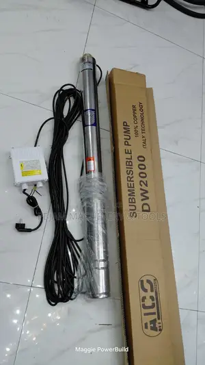 Aico Dw2000 2hp 210metres Deep Well Submersible Water Pump.
