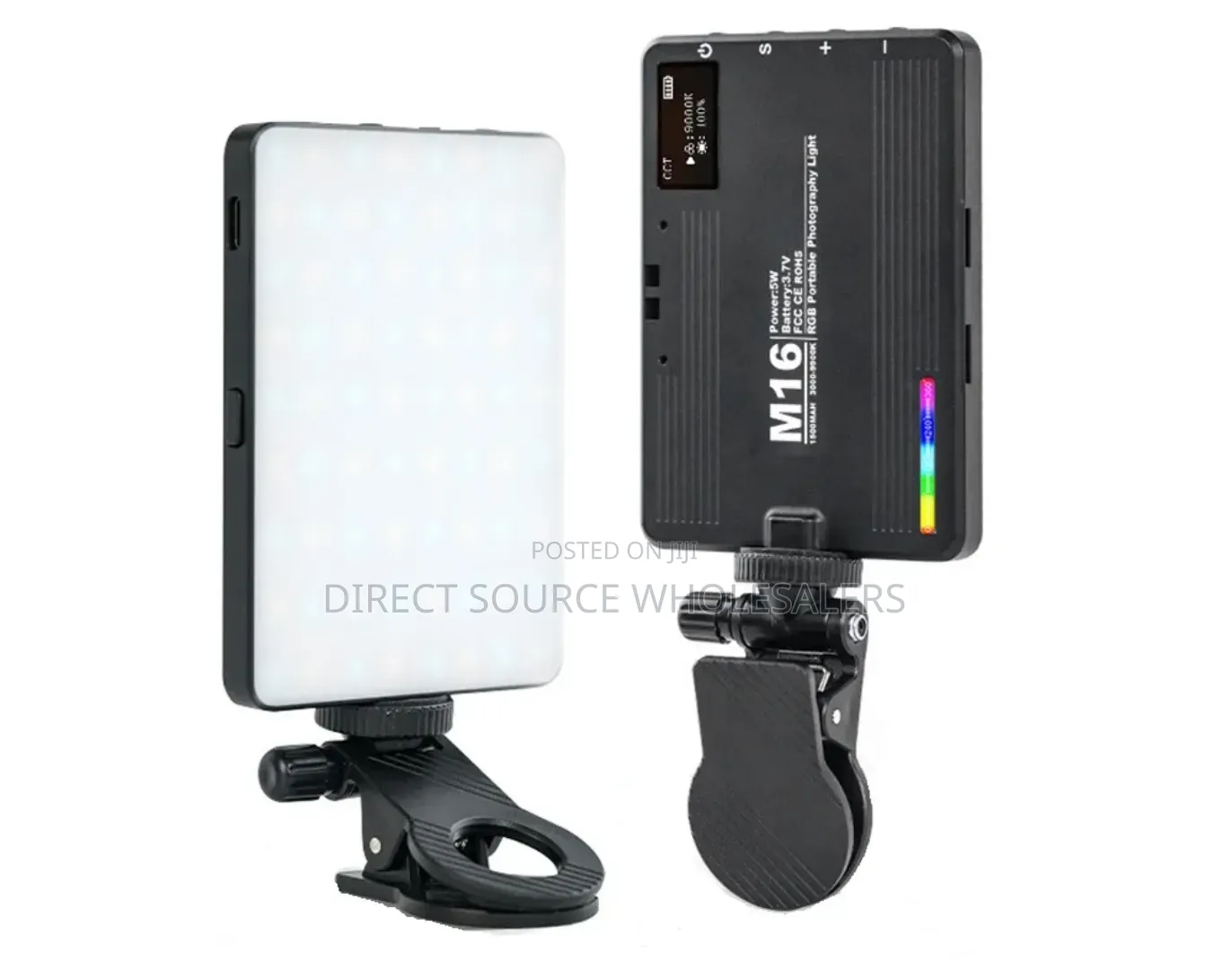Camera Pocket Lighting. M16 RGB Led Light