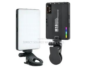 Camera Pocket Lighting. M16 RGB Led Light