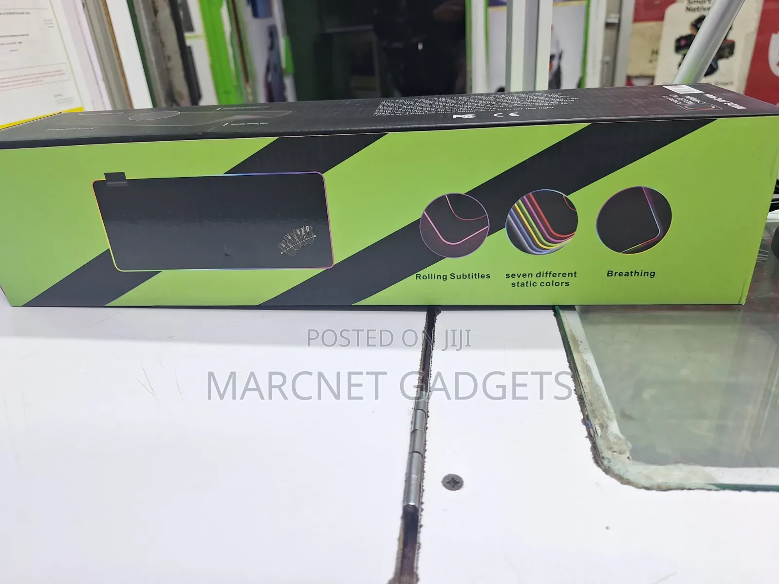 Gaming ×800 Mousepad With Light Round RGB Mode