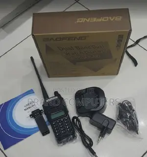 Uv82 Baofeng Walkie Talkie Long Range Bright Display