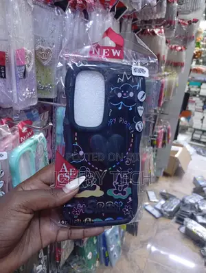 Infinix Hot 60 Pro+ Black, Soft Silicone Cover