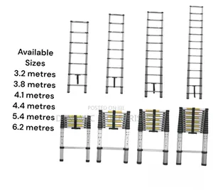 5.4metres Kroma Premium Aluminum Telescopic Ladders