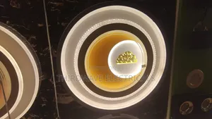 Beautiful Tricolour Fullmoon 500mm Modern Circular Ceiling Light K8t
