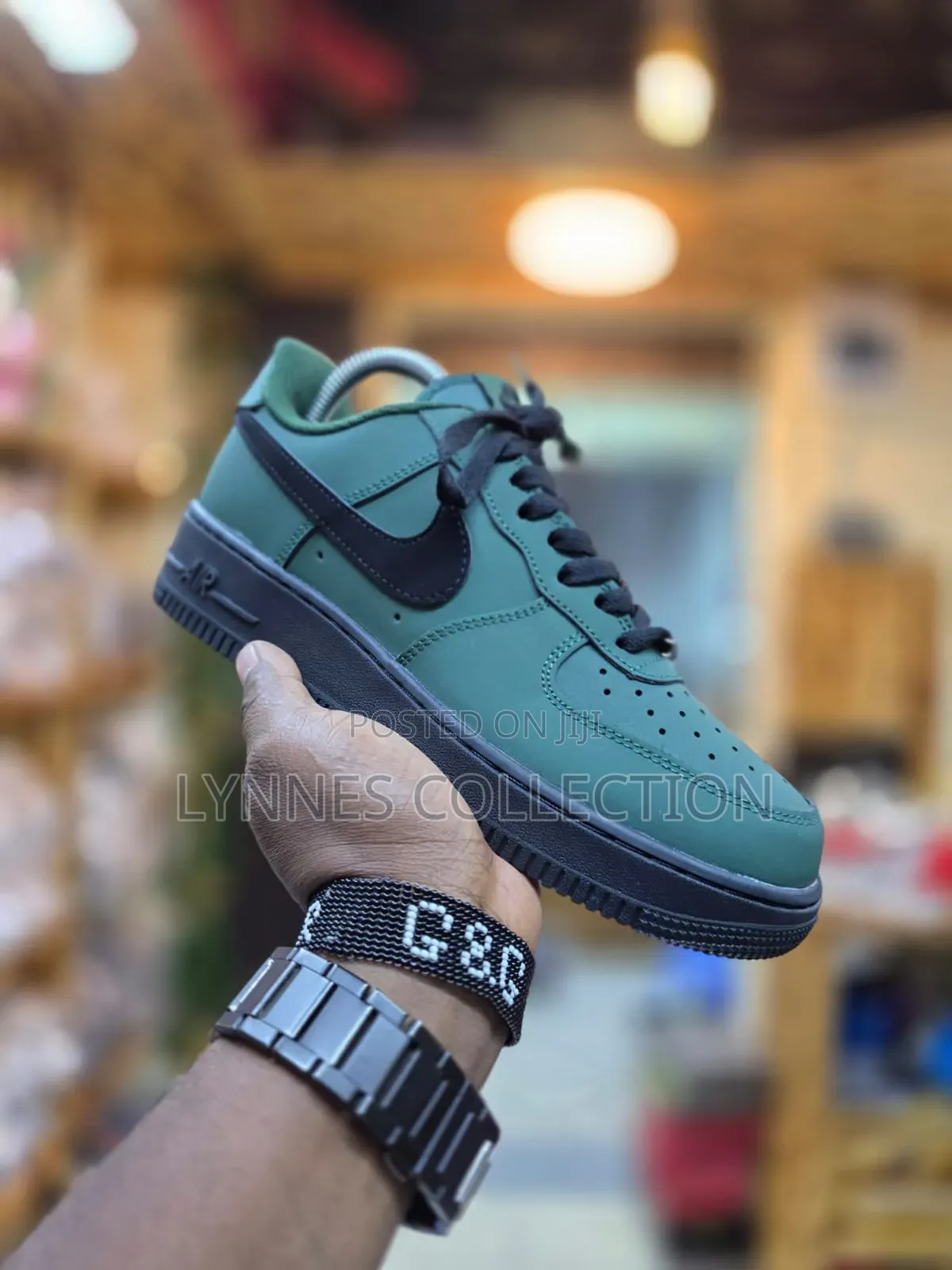Air Force 1-Jungle Green Sneakers