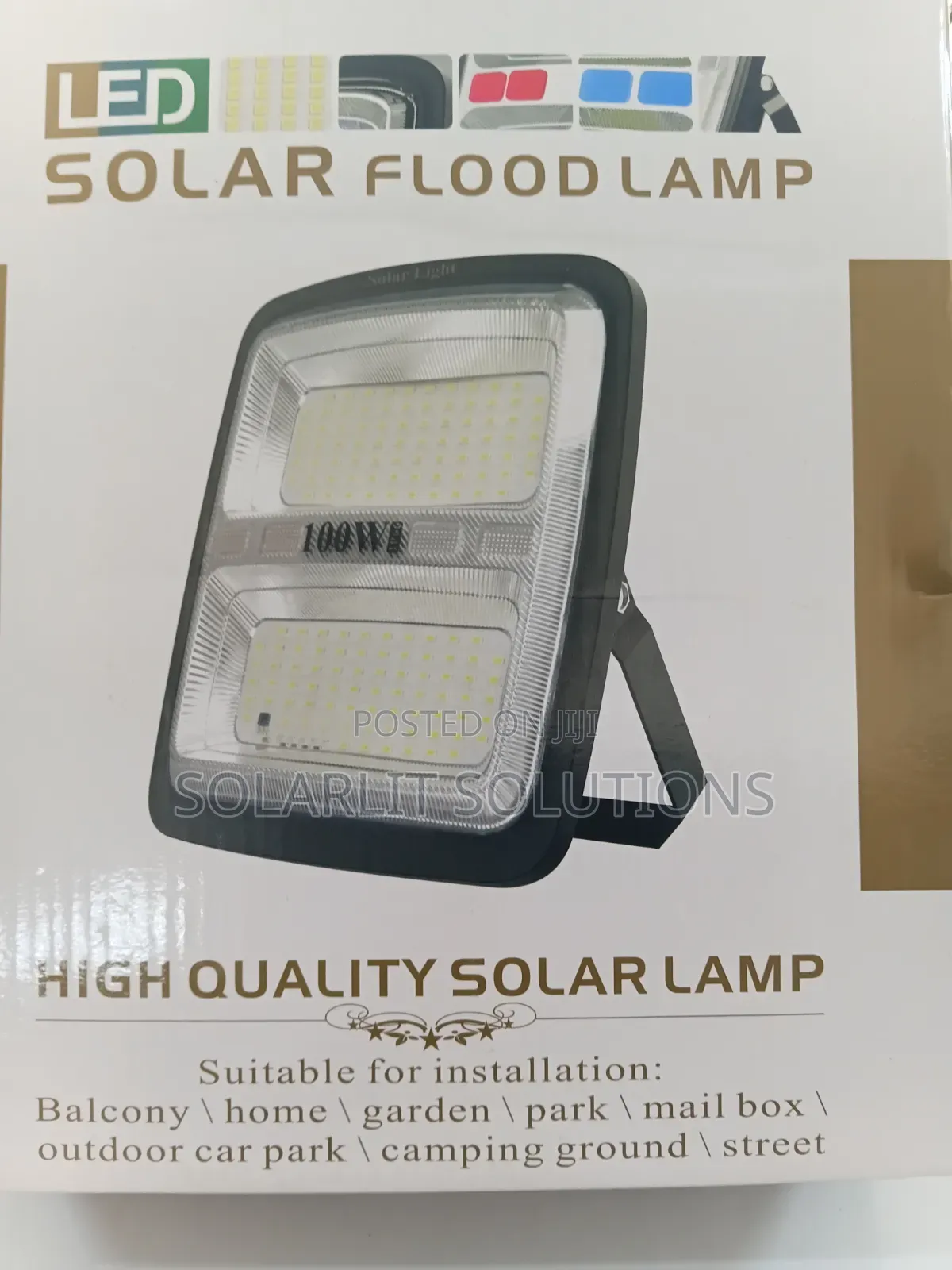 Led Solar Flood Light 100w Ip66