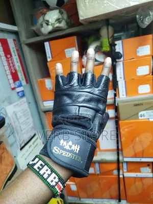 Pure Leather Gym Gloves//Speedster