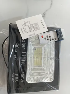 Ecoamps 100w Solar Light
