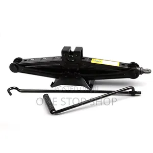 2ton Scissor Jack Constructed From Durable Steel With Antirust Costing