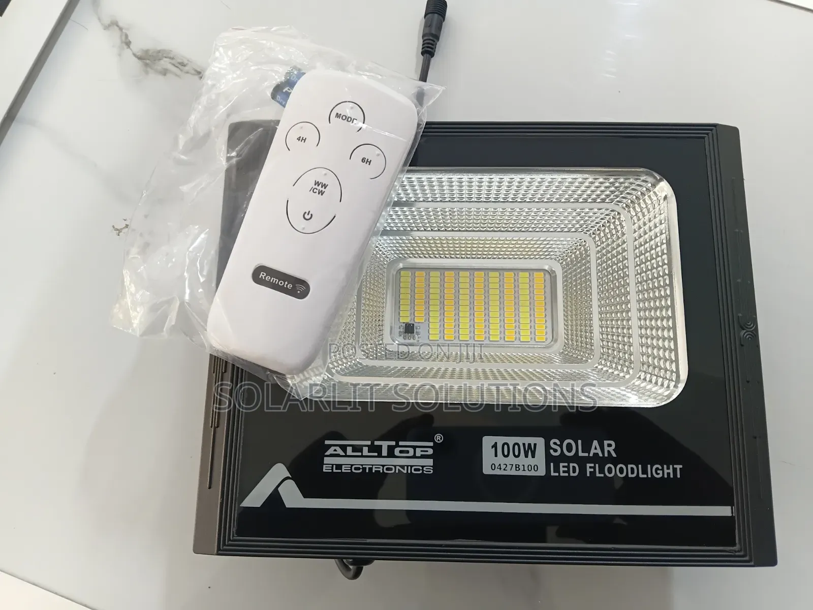 Alltop 100 Watts Solar Led Floodlight