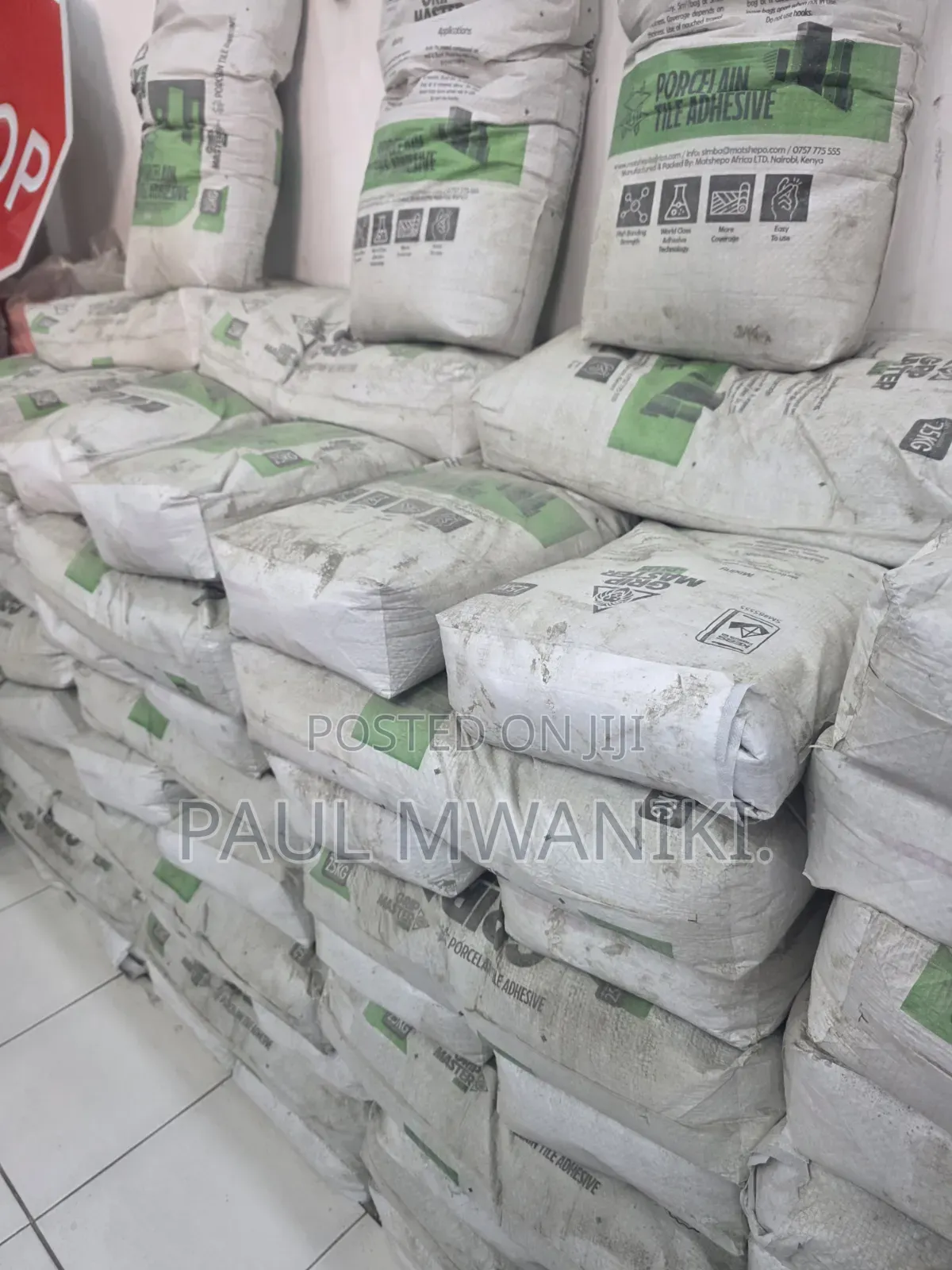 Grip Master Tile Adhesive