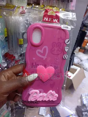 Samsung Galaxy A03 Core Vibrant Pink, Barbie-Themed Silicone Case