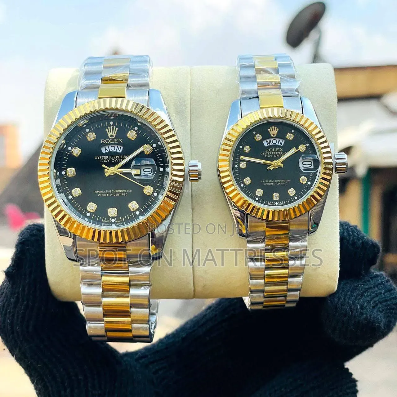 Rolex Couple Set. Multiple Colour Options. Delivery Available.