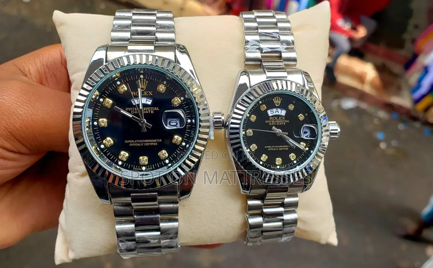 Rolex Couple Set. Multiple Colour Options. Delivery Available.