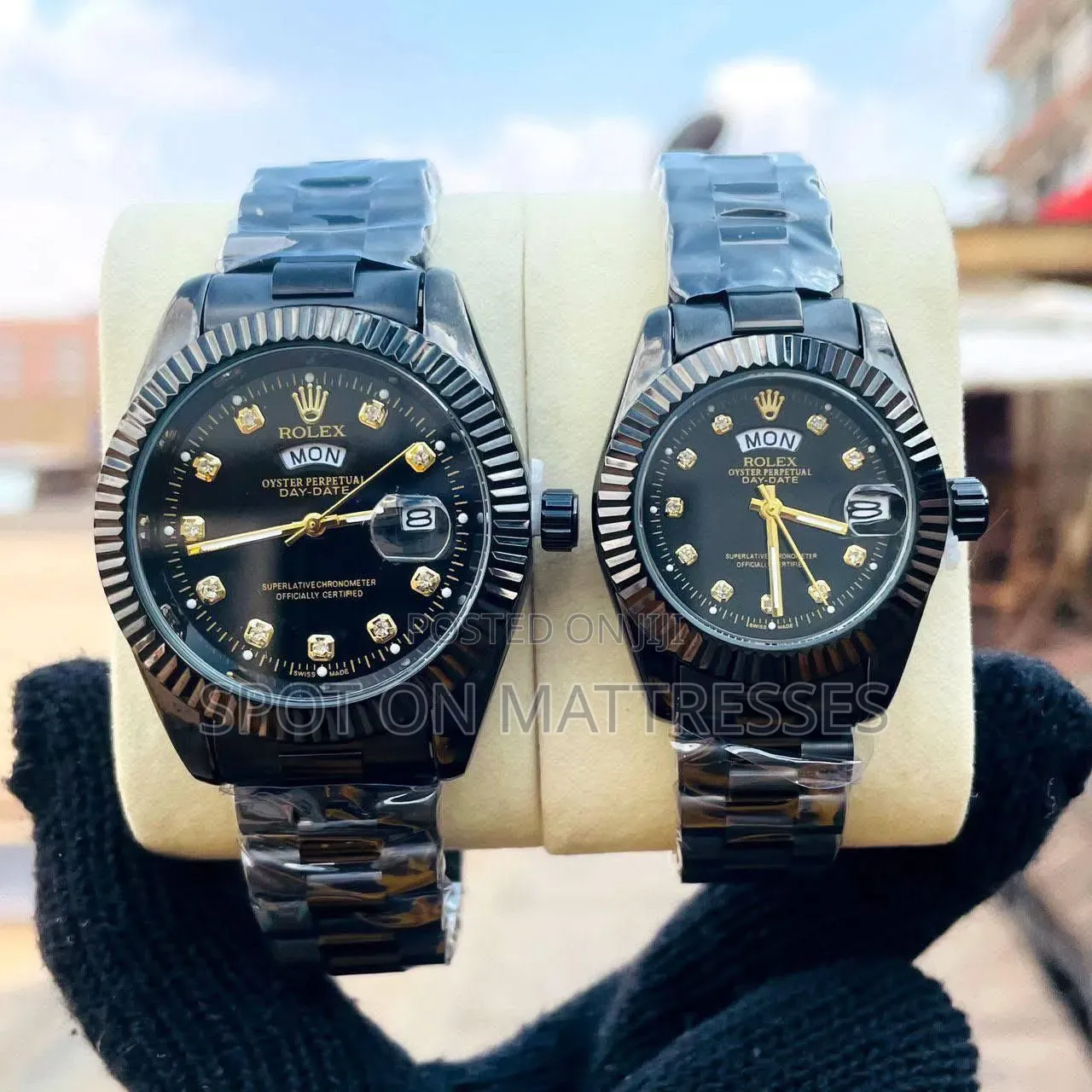 Rolex Couple Set. Multiple Colour Options. Delivery Available.