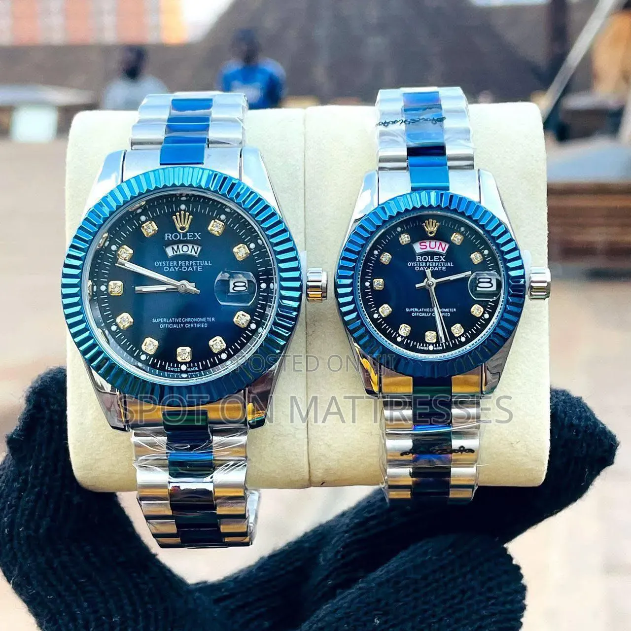 Rolex Couple Set. Multiple Colour Options. Delivery Available.
