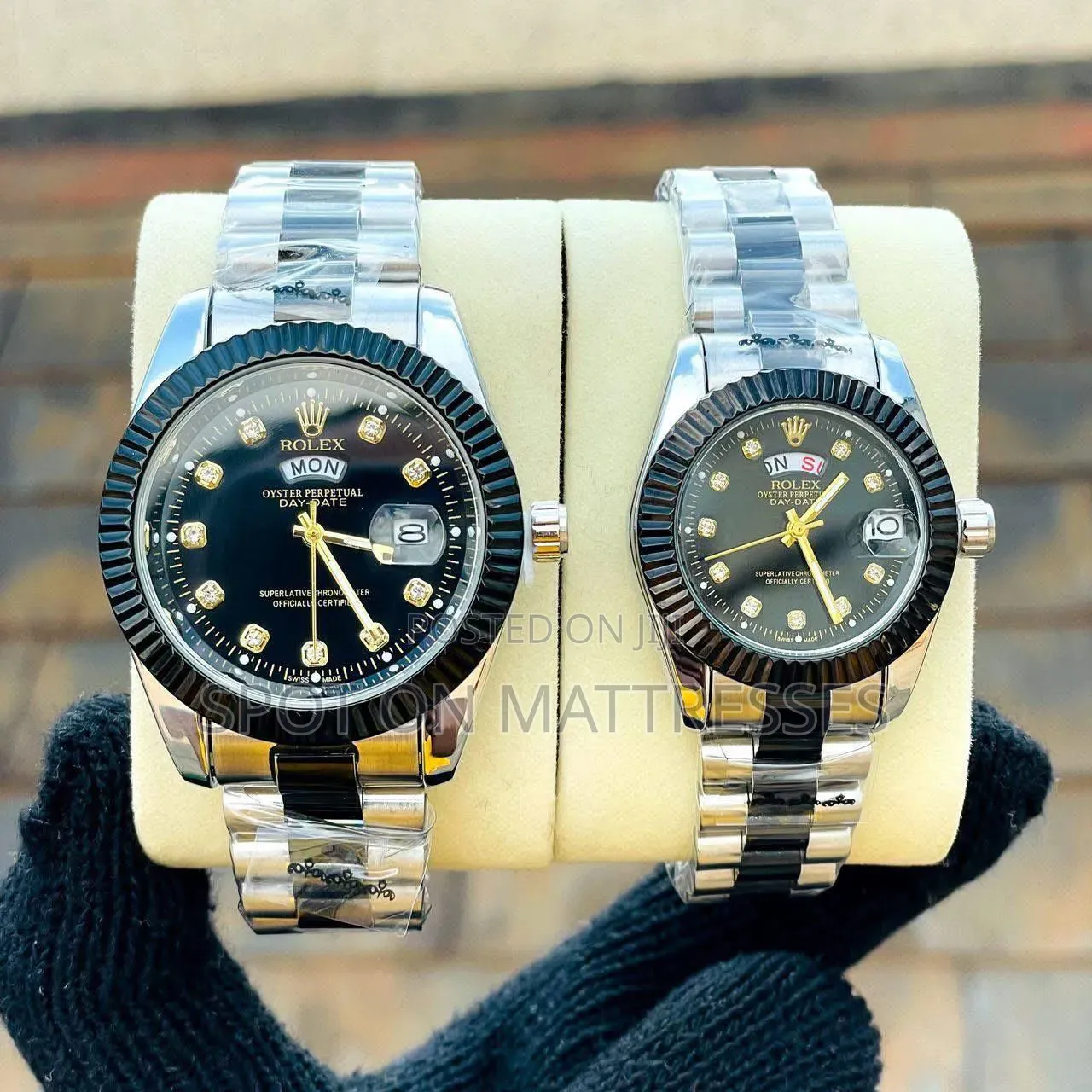Rolex Couple Set. Multiple Colour Options. Delivery Available.
