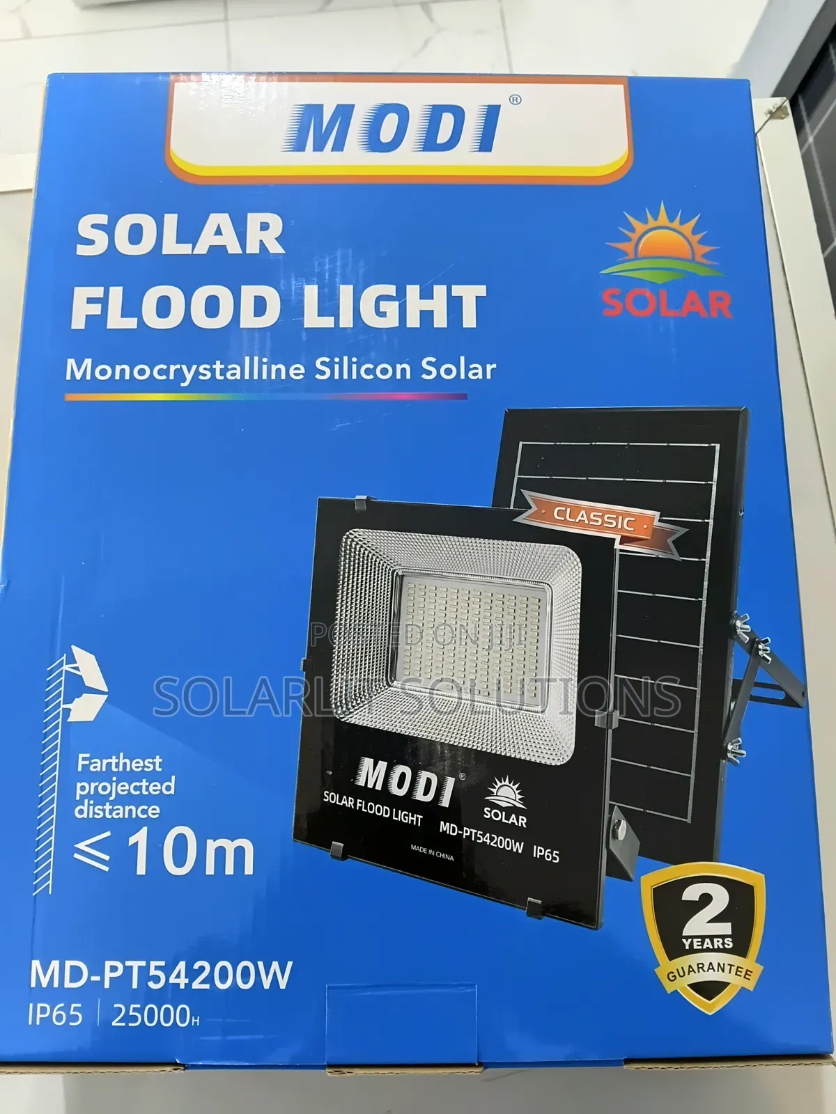 Modi 200w Solar Floodlight