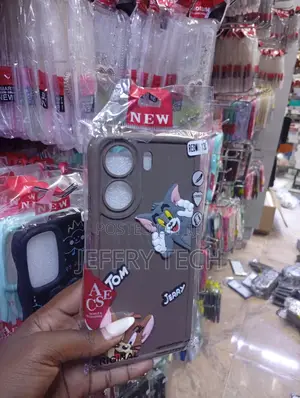 Redmi 136 Matte Finish Brown Silicone Phone Case