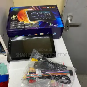 10” Android Touchscreen Head Unit 4+64gb Wifi GPS + Free Camera