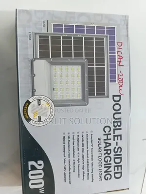 Double-Sided Solar Floodlight 200watts