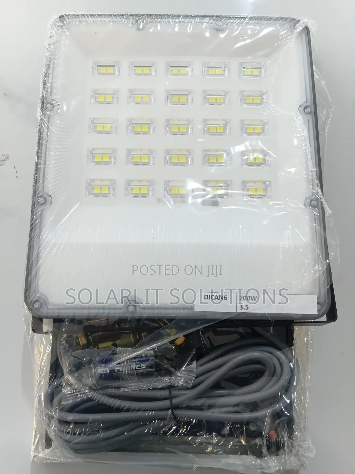 Double-Sided Solar Floodlight 200watts