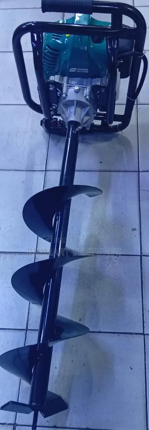 Petrol-Powered Earth Auger