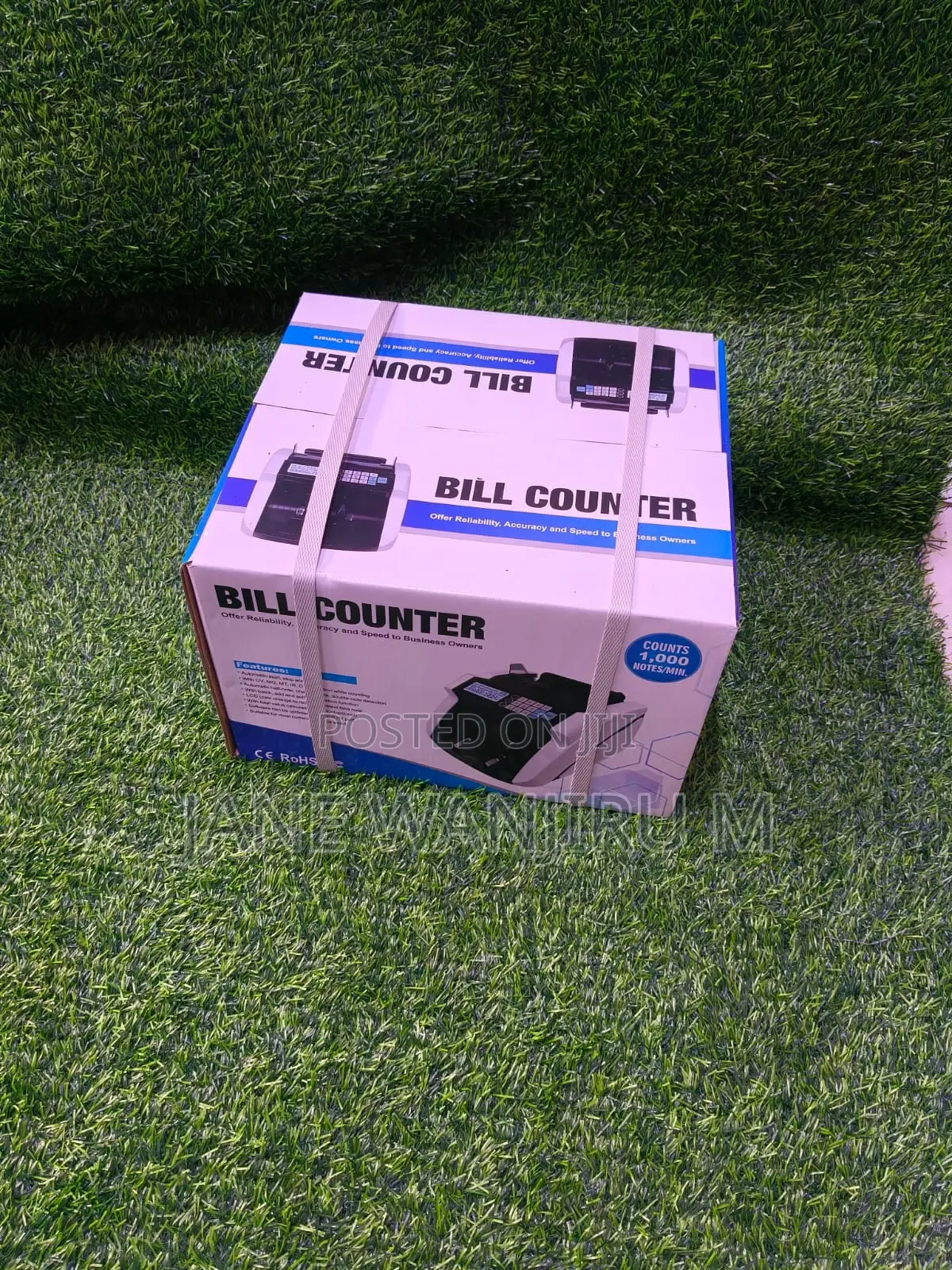 Bill Counter Machine - Counts 1,000 Notes Per Minute