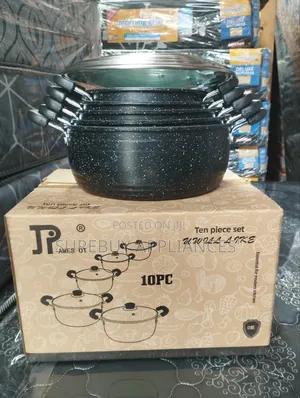 Jp 10-Piece Nonstick Cookware Set – New Model