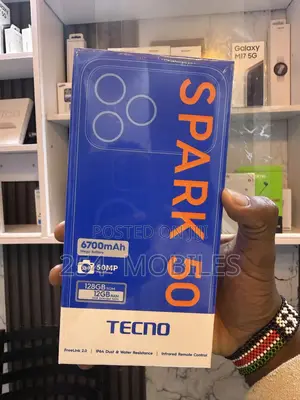 New Tecno Spark 50 128 GB Black