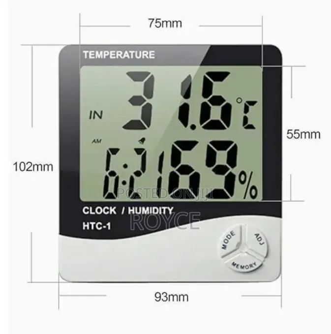 Indoor/ Outdoor Hygrometer