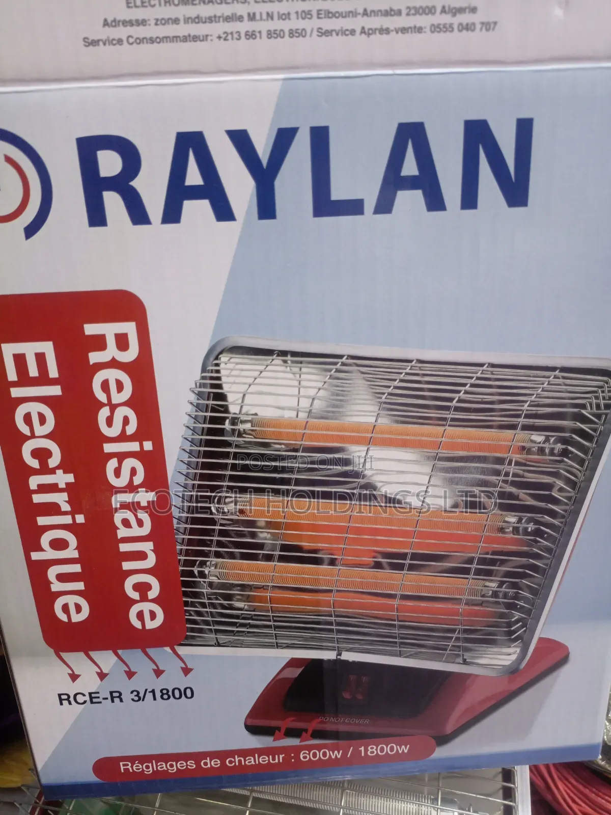 Raylan Ceramic Room Heater J01